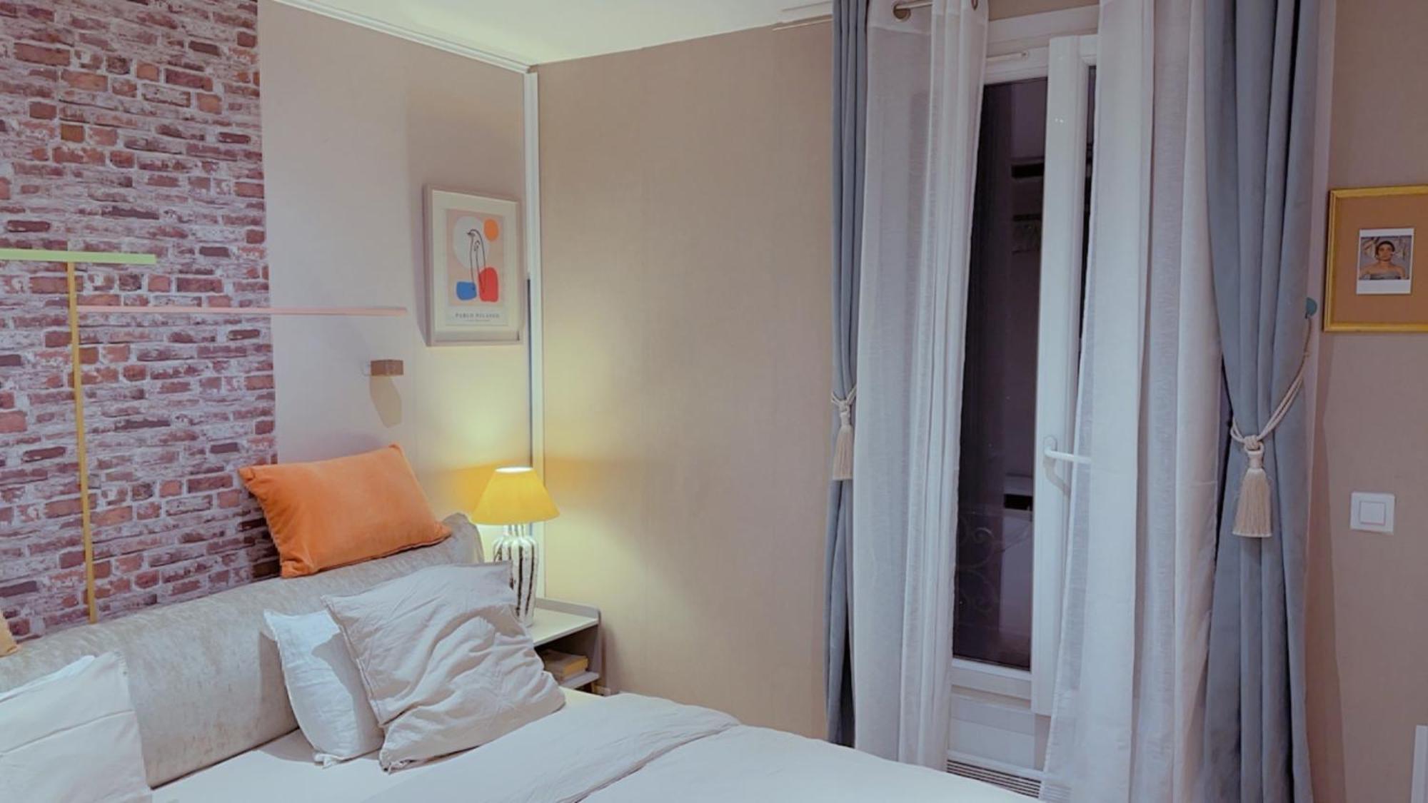 Cozy Paris Apartment Exterior foto